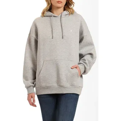 Brooklyn Industries Water Tower Hoodie In Grey Melange