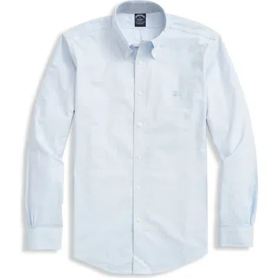 Brooks Brothers Non-iron Sport Shirt In Light Blue