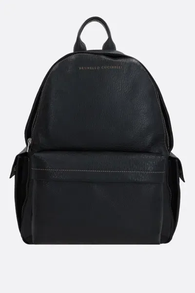 Brunello Cucinelli Backpack In Black