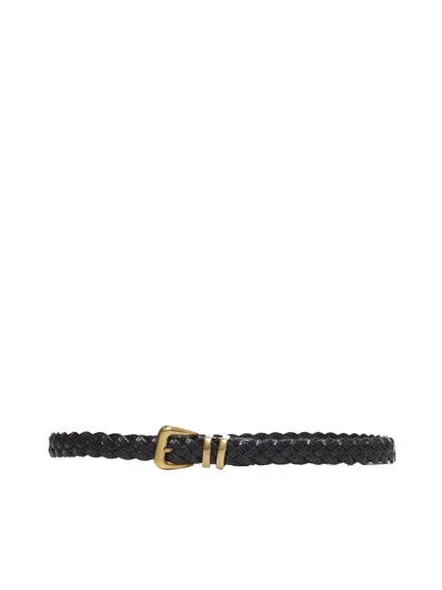 Brunello Cucinelli Belt In Black