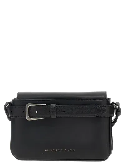 Brunello Cucinelli 'belt Detail' Crossbody Bag