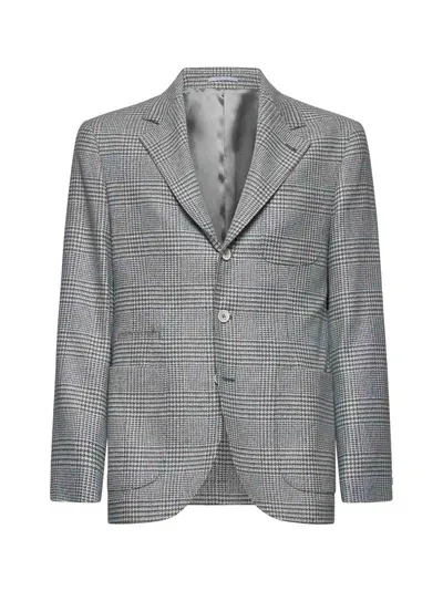 Brunello Cucinelli Blazer In Green