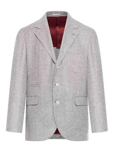 Brunello Cucinelli Blazer - Gris Claro