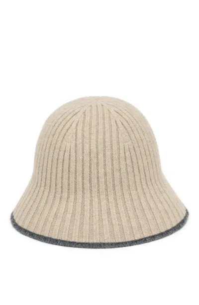 Brunello Cucinelli Bucket Hat In Camel