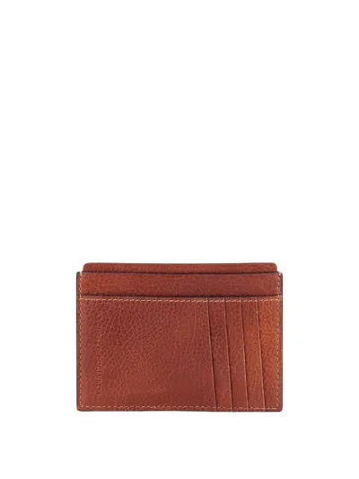 Brunello Cucinelli Card Holder In Brown