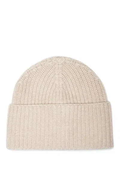 Brunello Cucinelli Cashmere Beanie In Neutrals