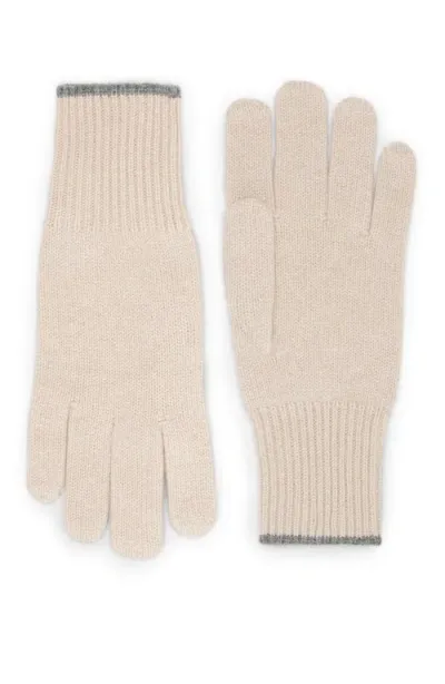 Brunello Cucinelli Gloves In Beige