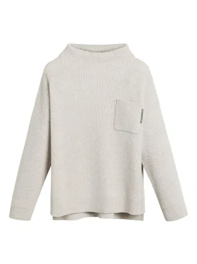 Brunello Cucinelli Kids' Cashmere Sweater In Grey