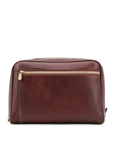 Brunello Cucinelli Clutches Bag In Red