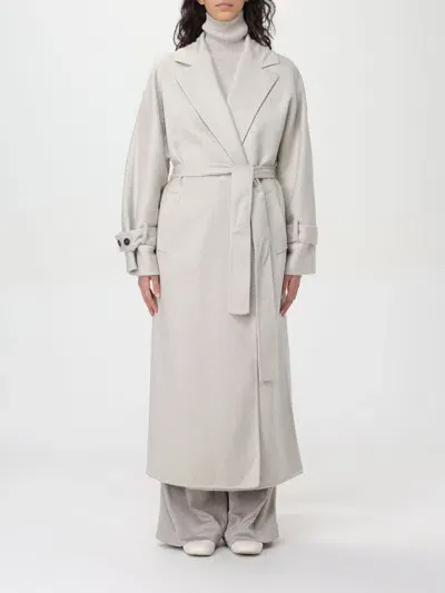 Brunello Cucinelli Coat  Woman Color Grey