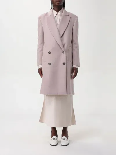 Brunello Cucinelli Coat  Woman Color Violet