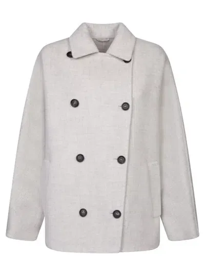 Brunello Cucinelli Coats In White