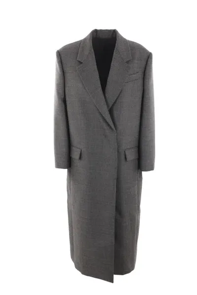 Brunello Cucinelli Coats In Grey