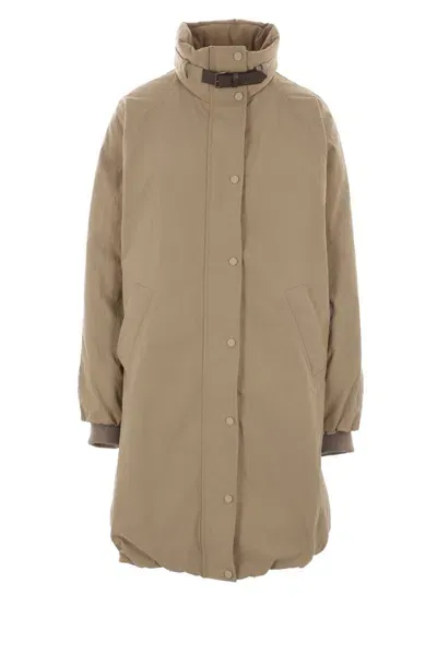 Brunello Cucinelli Coats In Prunus