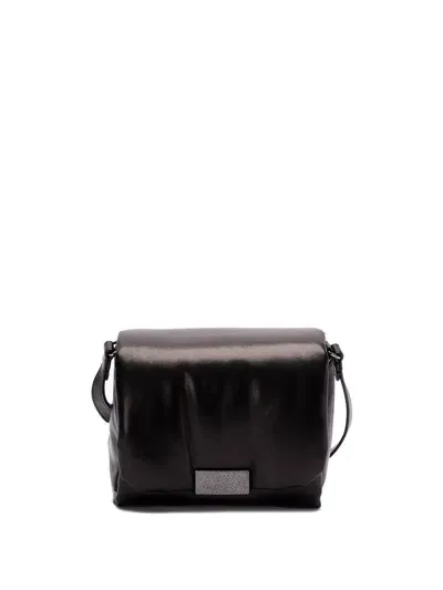 Brunello Cucinelli Crossbody Bag In Black  