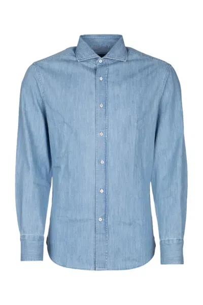 Brunello Cucinelli Shirts In Denim