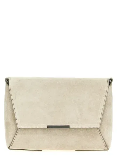 Brunello Cucinelli Envelope Crossbody Bags In Neutral