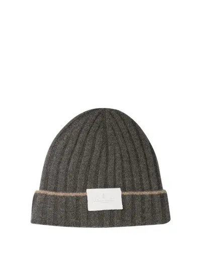 Brunello Cucinelli Hat In Grey