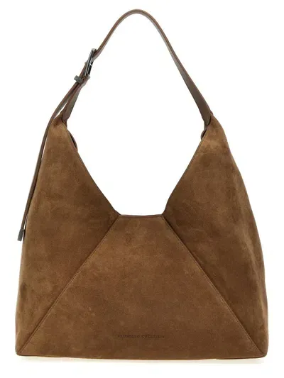 Brunello Cucinelli Hobo Shoulder Bags Brown