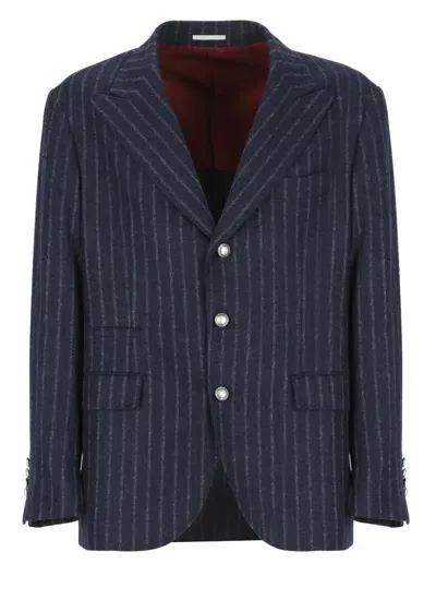 Brunello Cucinelli Jackets Blue