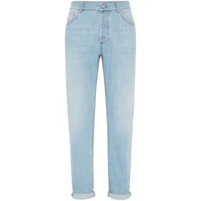 Brunello Cucinelli Jeans In Blue