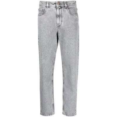 Brunello Cucinelli Jeans In Grey