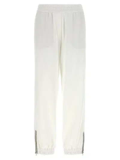 Brunello Cucinelli 'monile' Joggers In White