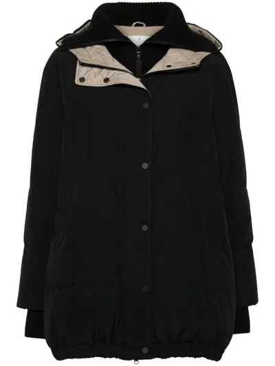 Brunello Cucinelli Monili-detail Coat In Black