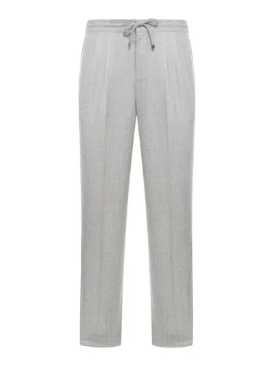 Brunello Cucinelli Pants In Grey