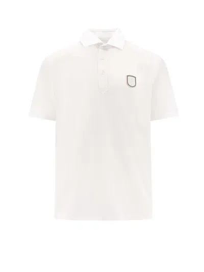 Brunello Cucinelli Polo Shirt In White