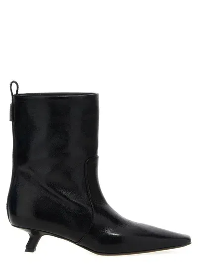 Brunello Cucinelli Precious Detail Boots, Ankle Boots Black