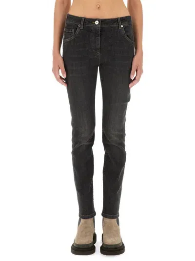 Brunello Cucinelli Regular Fit Jeans In Black