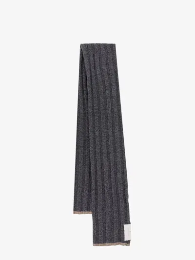 Brunello Cucinelli Scarf In Grey