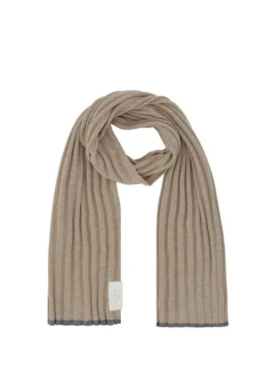 Brunello Cucinelli Scarves In Beige