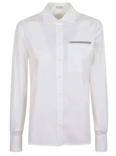 Brunello Cucinelli Shirt In White