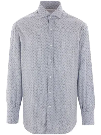 Brunello Cucinelli Shirts In Heavenly+navy