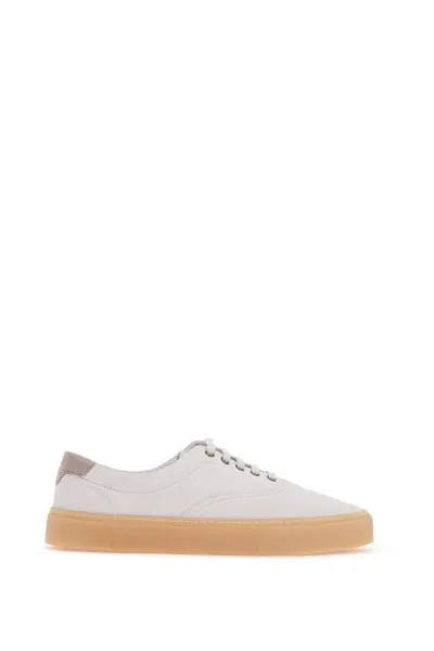 Brunello Cucinelli Sneakers Scamosciate In White