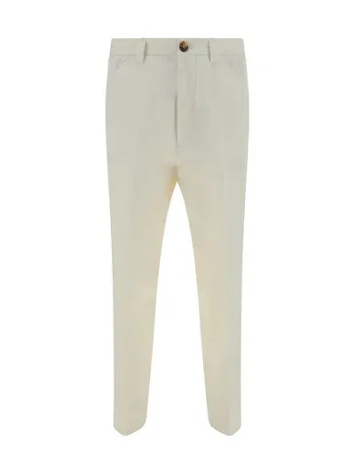 Brunello Cucinelli Straight In White