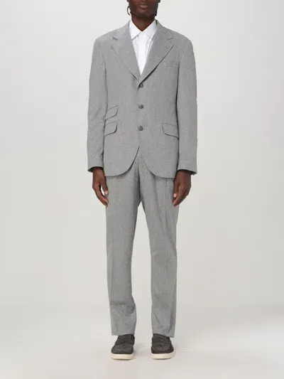 Brunello Cucinelli Suit  Men Color Pearl In Perle