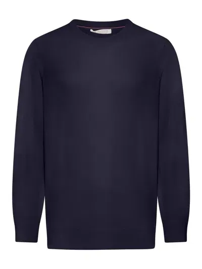 Brunello Cucinelli Sweater In Blue