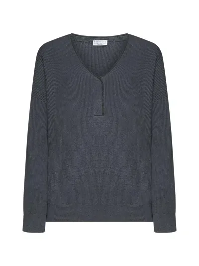 Brunello Cucinelli Sweater In Multicolor