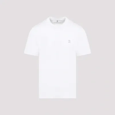 Brunello Cucinelli T-shirt S In White