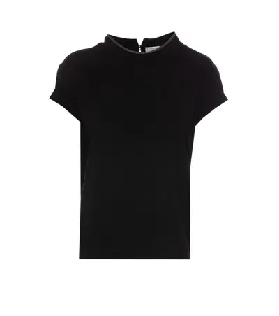 Brunello Cucinelli T-shirts And Polos In Black