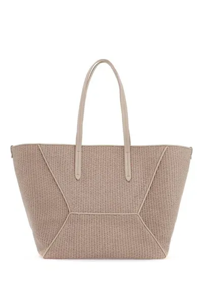 Brunello Cucinelli "techno Raffia Tote