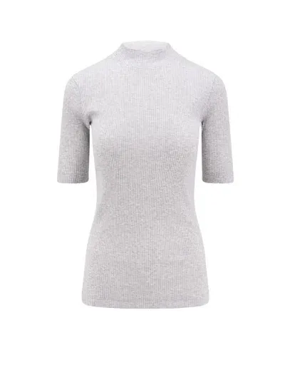 Brunello Cucinelli Top In Light Grey