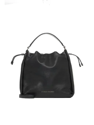 Brunello Cucinelli Tote In Black