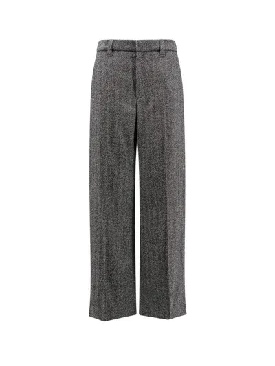 Brunello Cucinelli Trouser In Black