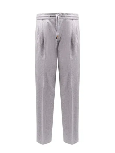 Brunello Cucinelli Trouser In Grey