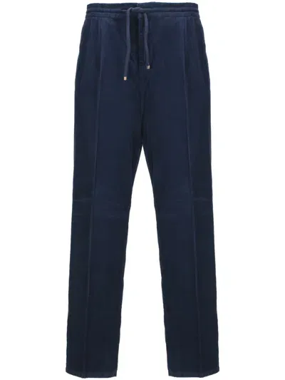 Brunello Cucinelli Trousers In Blue