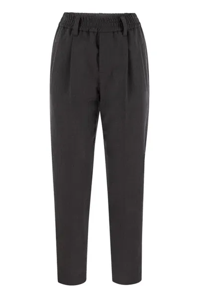 Brunello Cucinelli Trousers In Grey